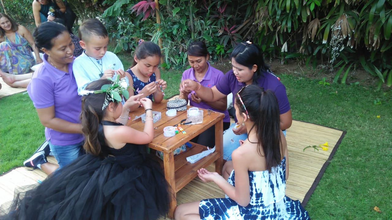 Bali Nannies Babysitters at wedding